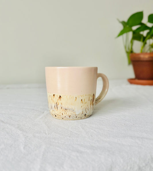Soft Pink & Birchwood Mug #2