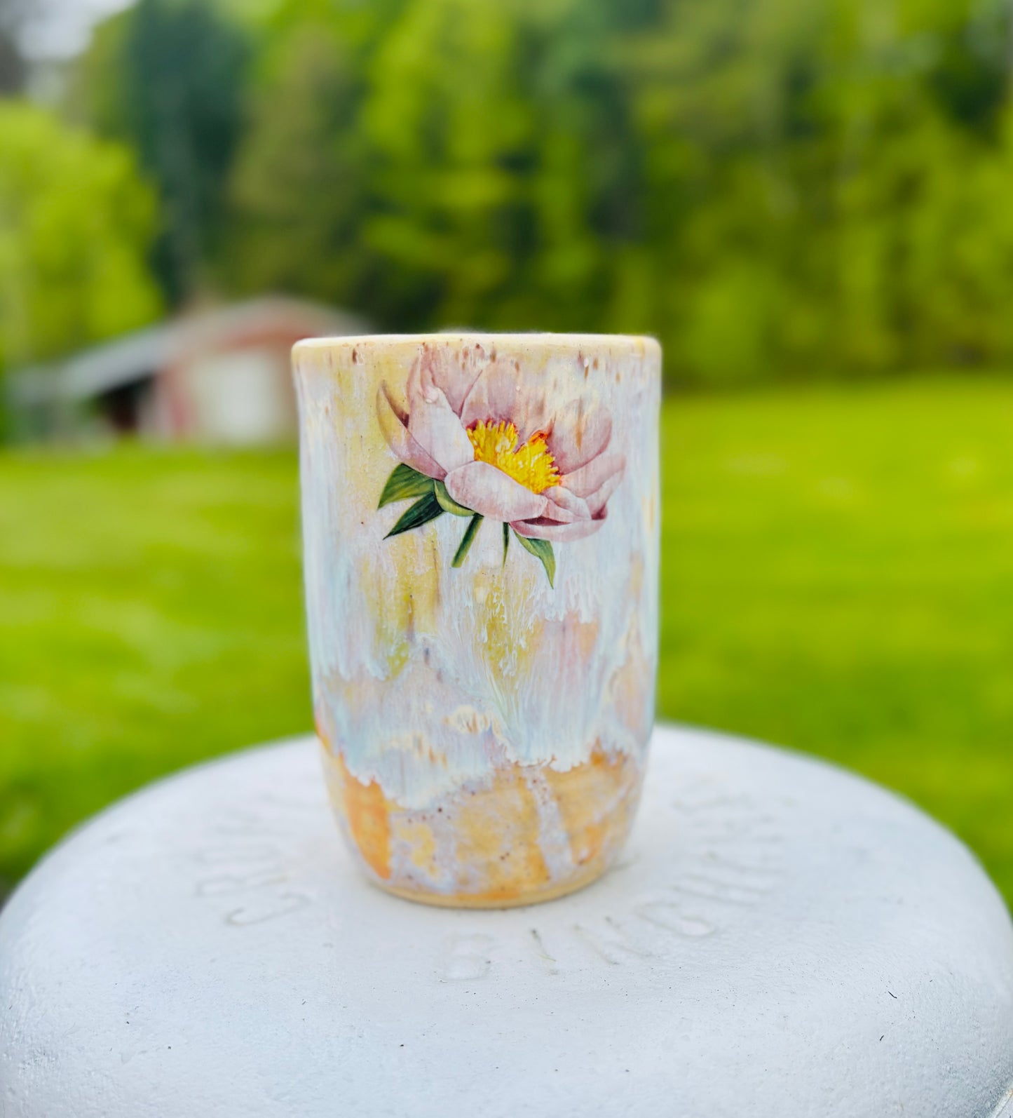 13.5 fl oz Springtime Floral Tumbler