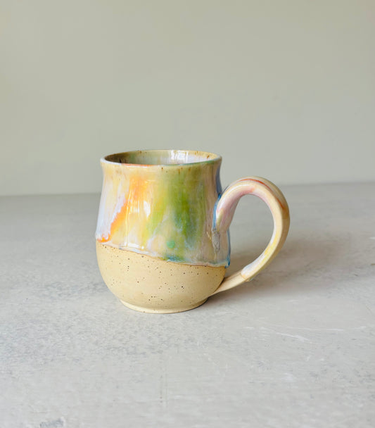 Rainbow Absolutely the Fuck Not Mug 22K Gold Letter (12 fl oz)