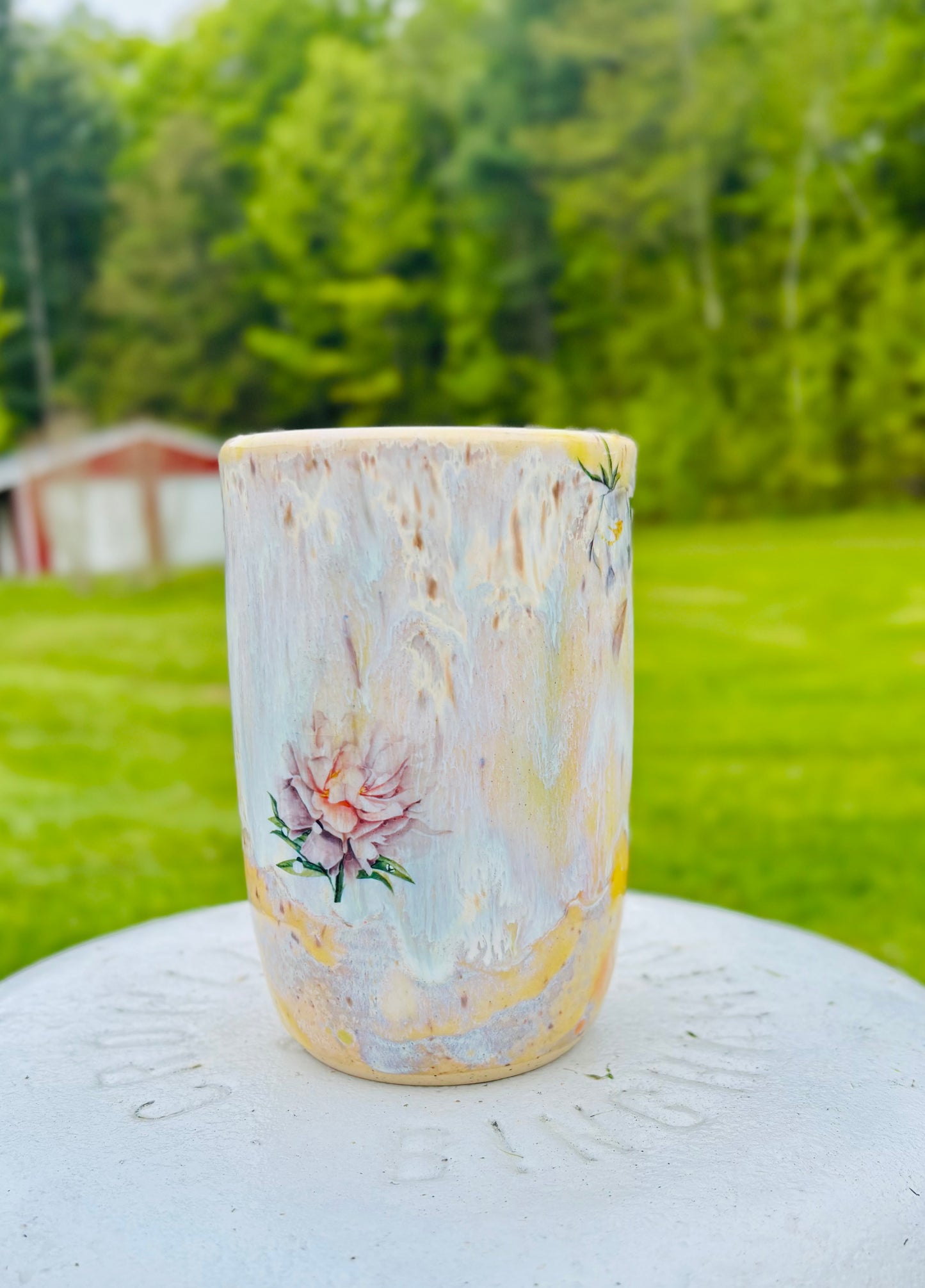 13.5 fl oz Springtime Floral Tumbler