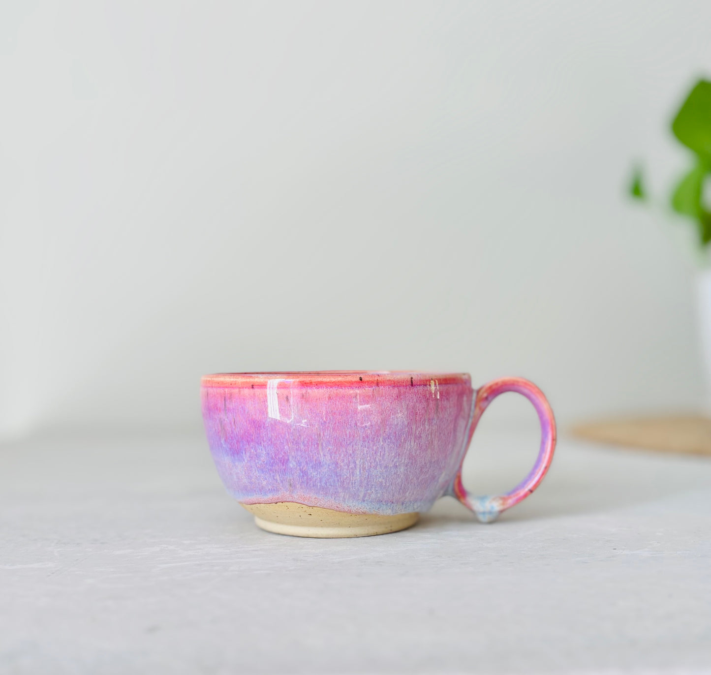 Summer Rose Cappuccino Mug (14.5 fl oz)