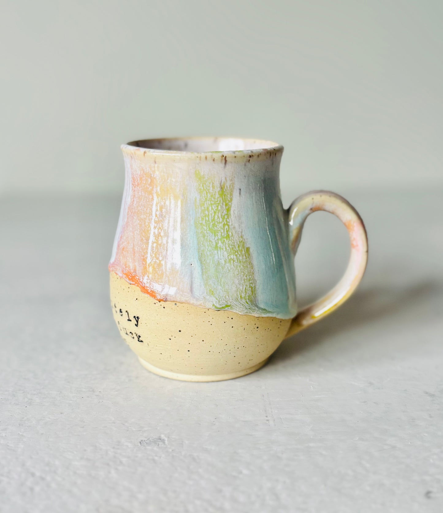 Absolutely the Fuck Not Rainbow Mug with 22k Gold Detail (17 fl oz)