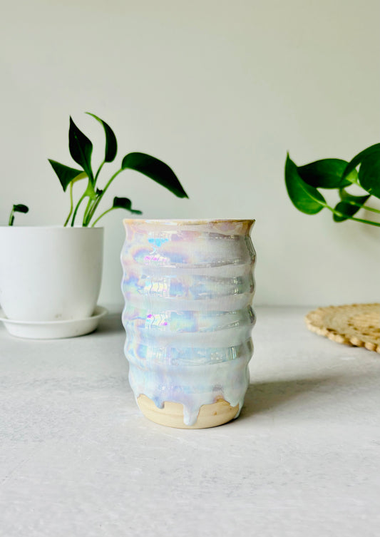 Iridescent Unicorn Horn Cup (18 fl oz)