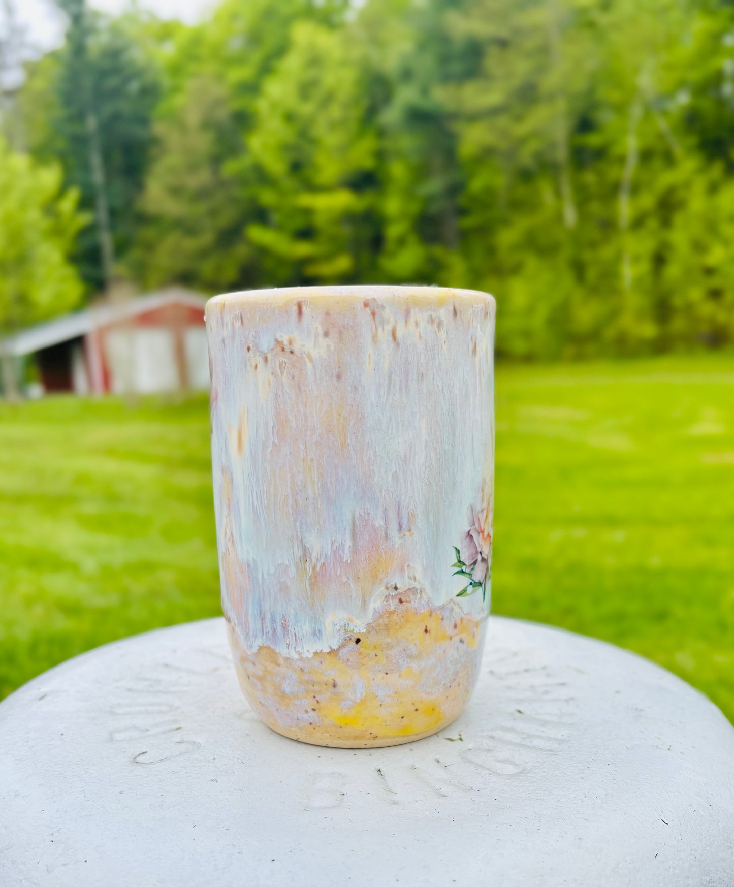 13.5 fl oz Springtime Floral Tumbler