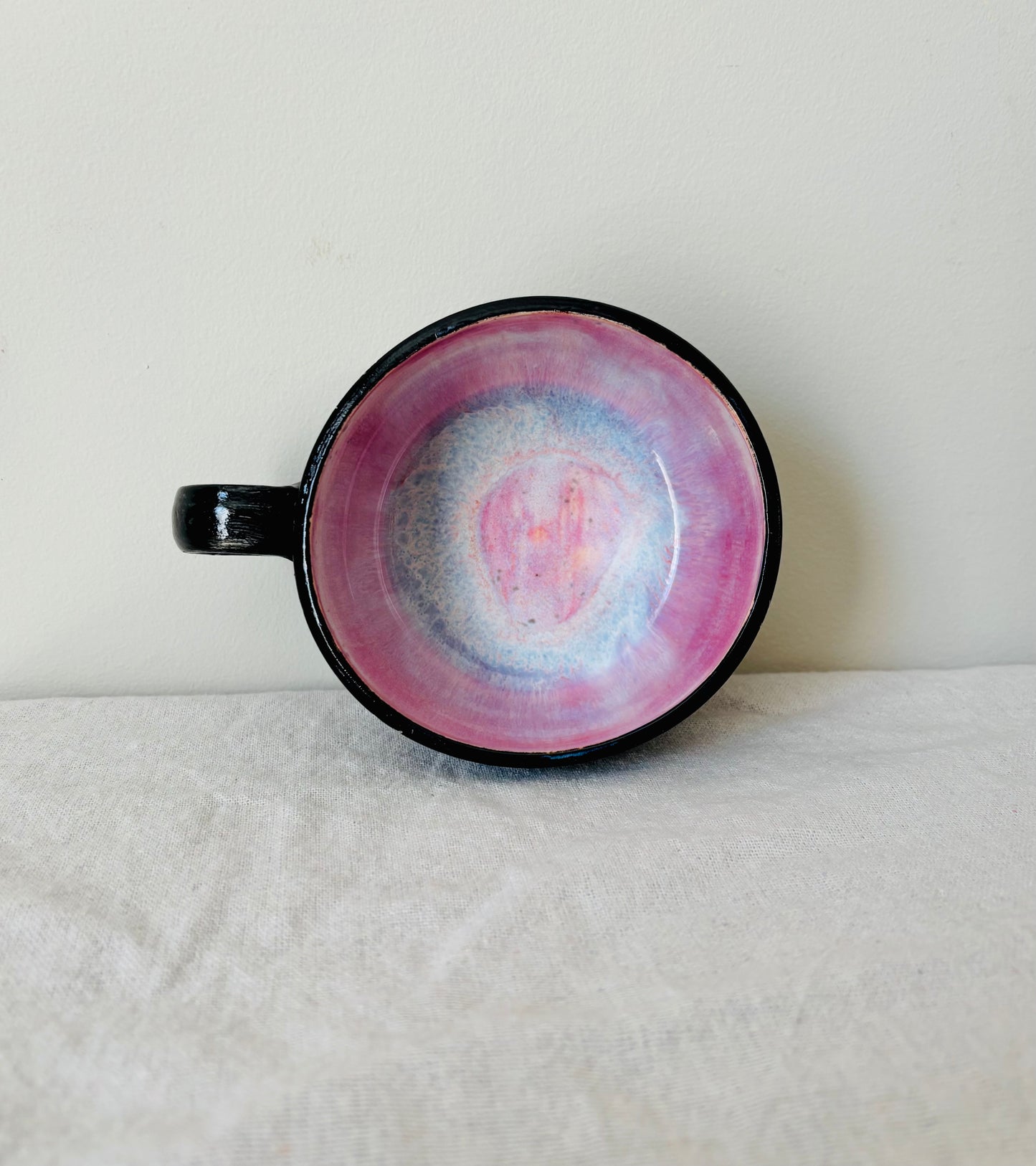 16 fl oz August Sunset Sgraffito Cappuccino Mug