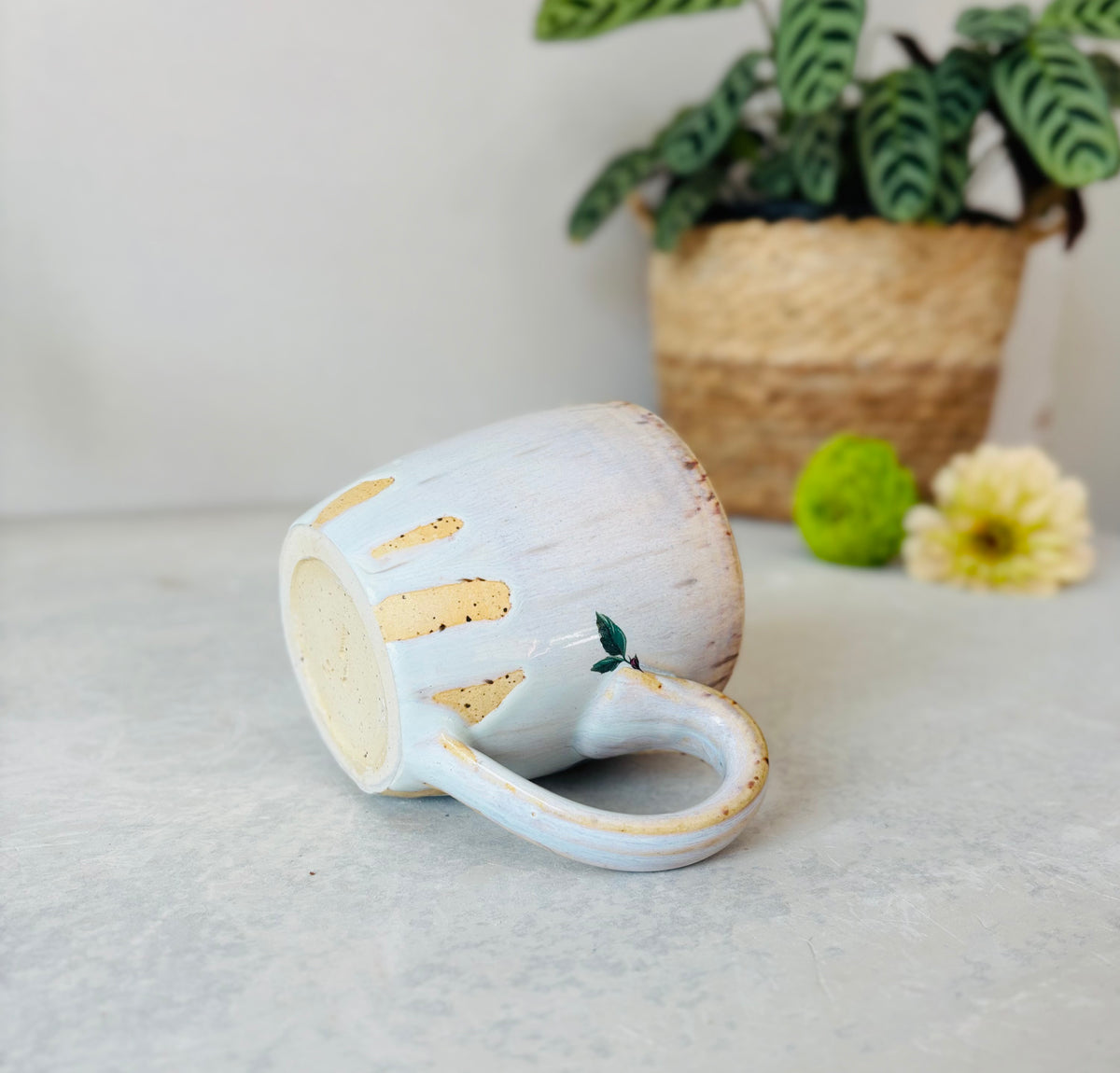 Floral Pearl Mug