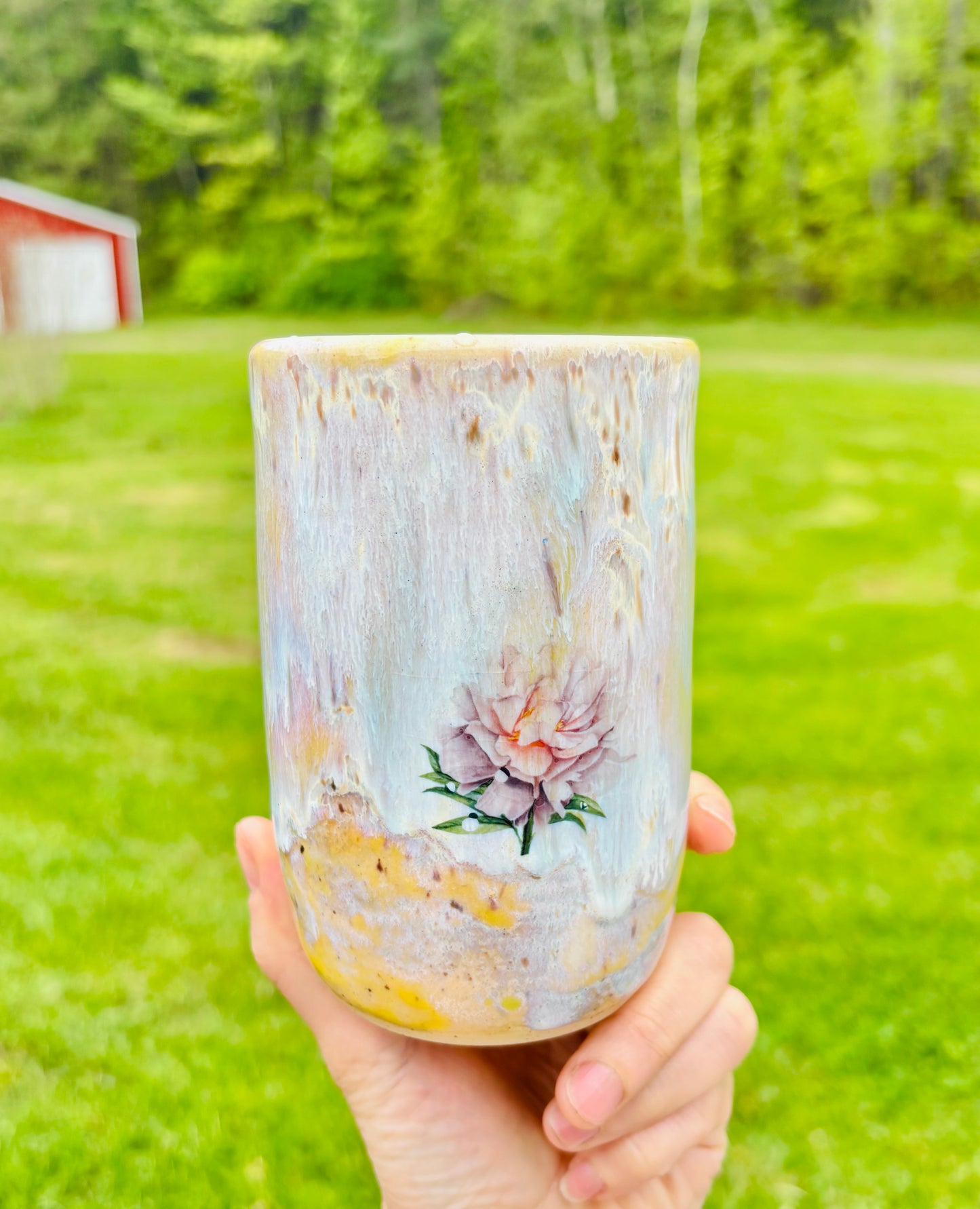 13.5 fl oz Springtime Floral Tumbler