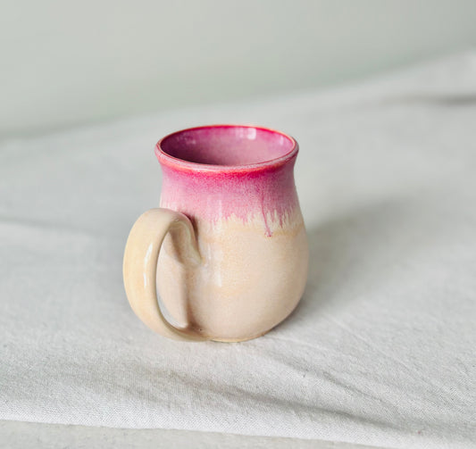 Porcelain Strawberries & Cream Mug (16 fl oz)