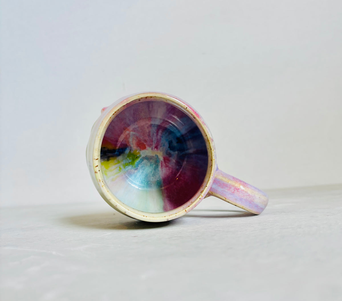Fuck Corporate Rainbow & 22k gold Mug
