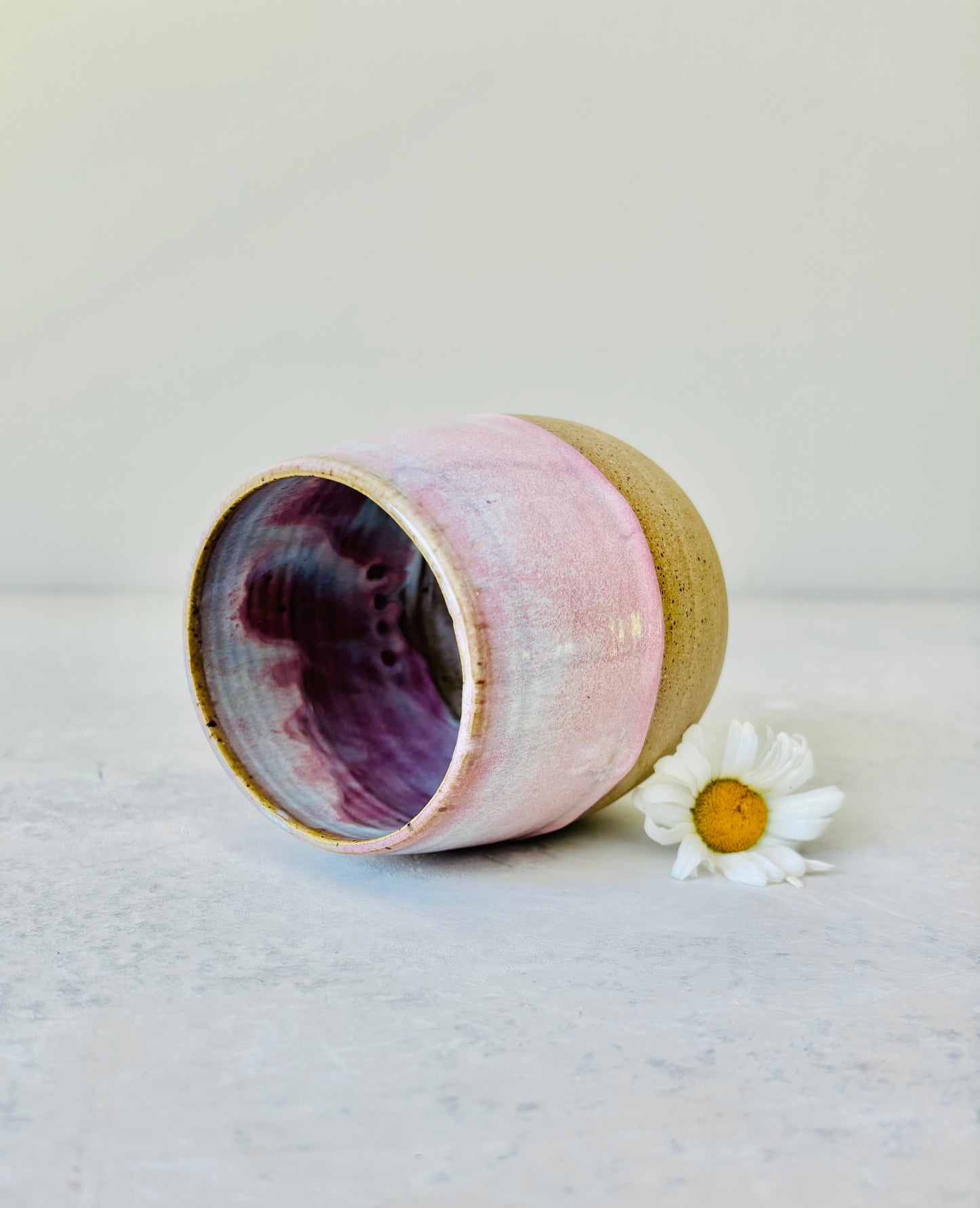 “Fuck” Tumbler in Pansy Pink (14 fl oz)