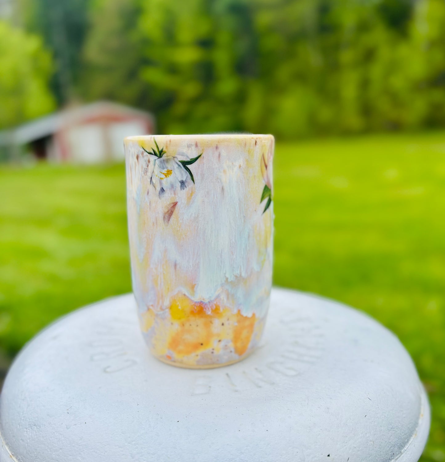 13.5 fl oz Springtime Floral Tumbler