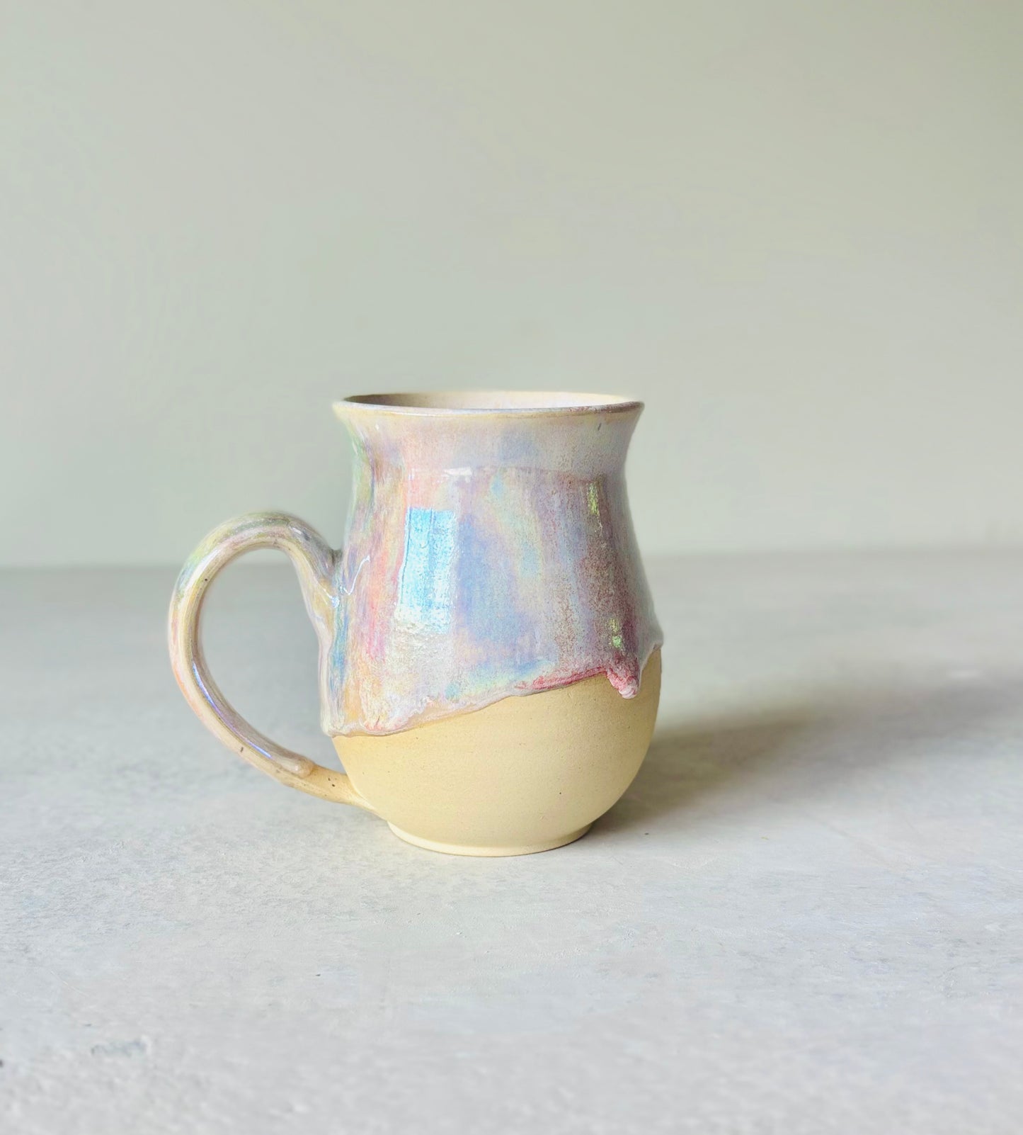 Iridescent Rainbow Drippy Absolutely the Fuck Not Mug Xtra (15 fl oz)