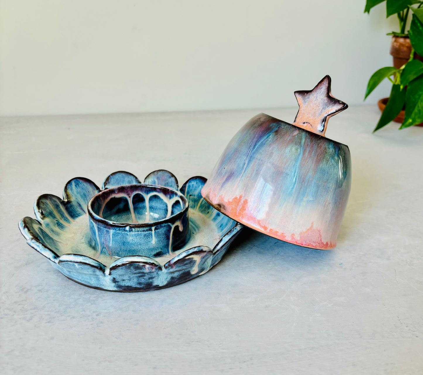 THE STAR Butter Dish