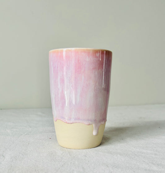 The Prettiest Pink Porcelain Tumbler