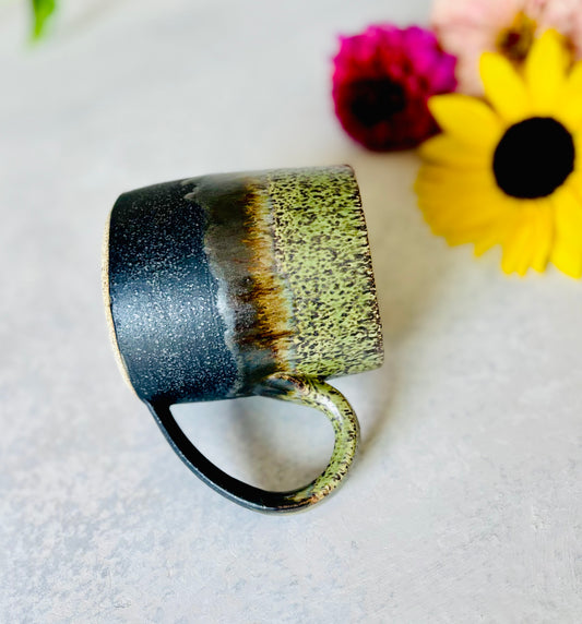 Chrome Green & Copper Mug