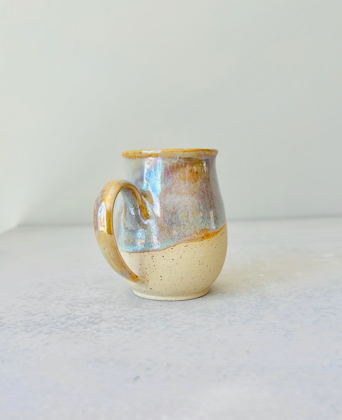 Iridescent Fuck All the Way Off Mug