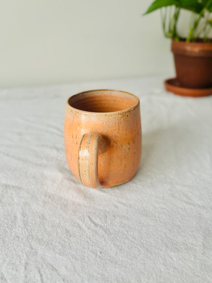 Recycled Clay Matte Orange Mug