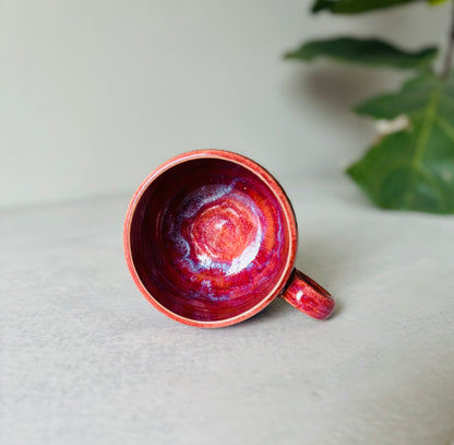 Crimson Coat Stoneware Mug (14 fl oz)