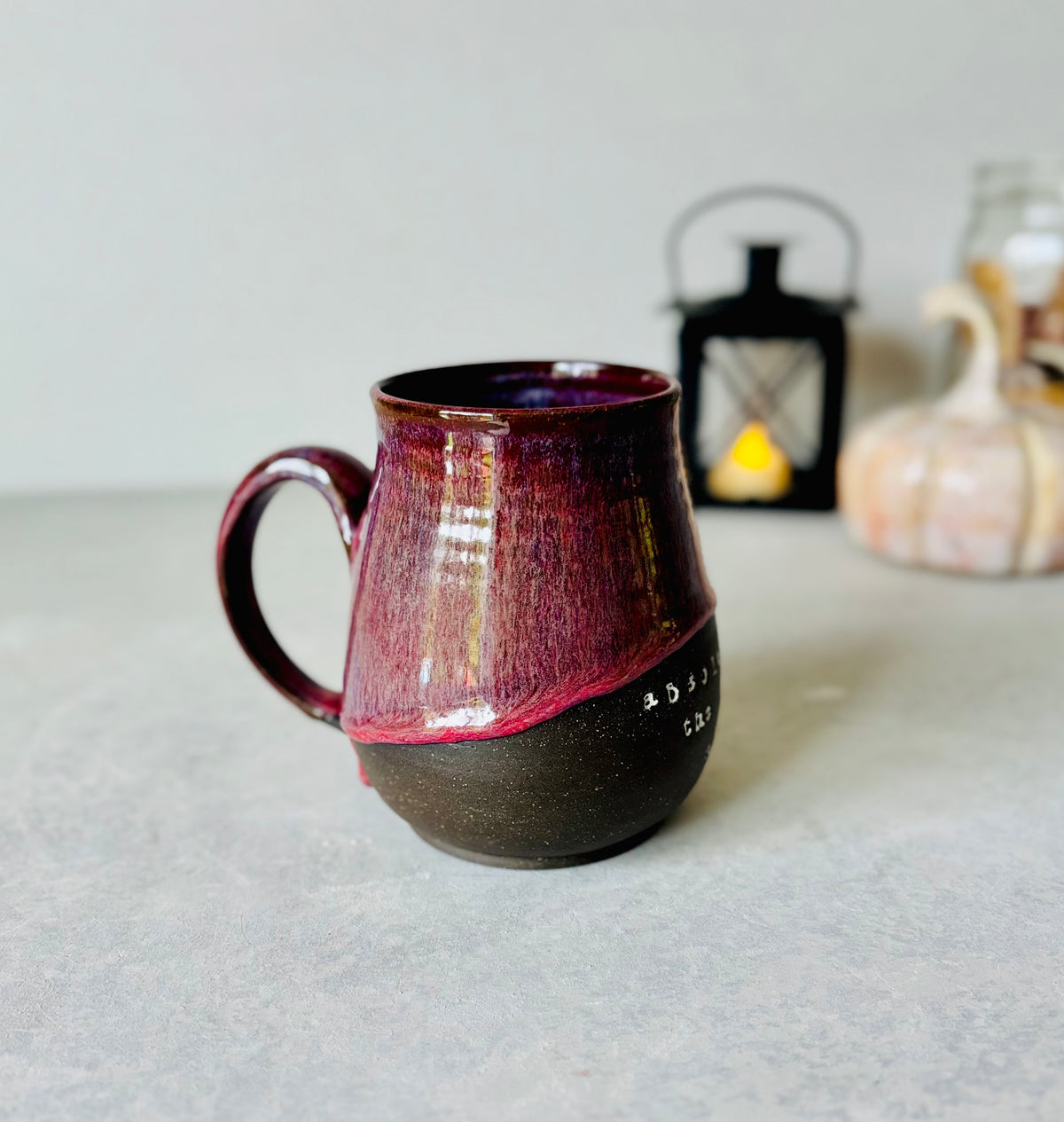 Absolutely the Fuck Not Mug in Autumn Berry (16 fl oz)