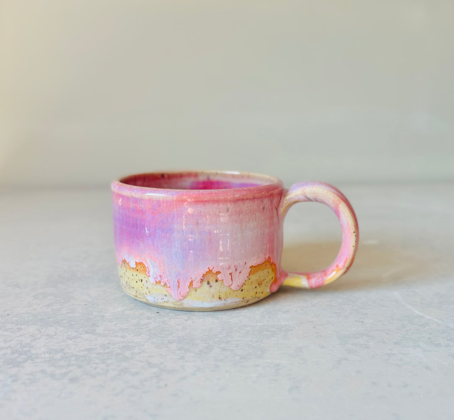 Rainbow Surprise Pink Mug