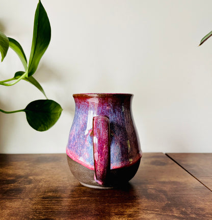Pre-Order: Absolutely the Fuck Not Mug Summer Berry Glaze on Black Clay (10-12 weeks)