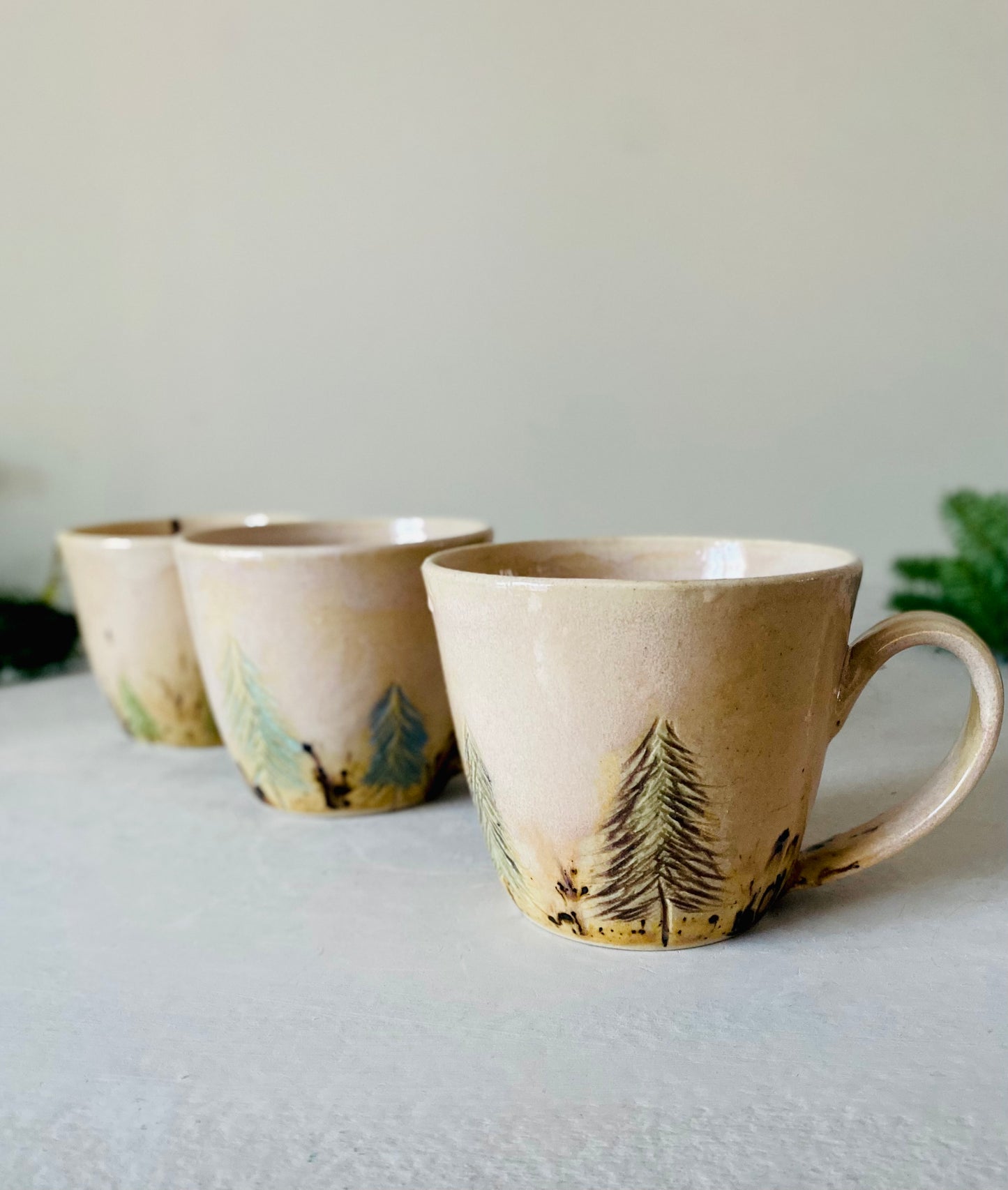 14 oz Evergreen Tree Mug 4