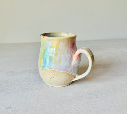 Rainbow Absolutely the Fuck Not Mug 22K Gold Letter (15 fl oz)