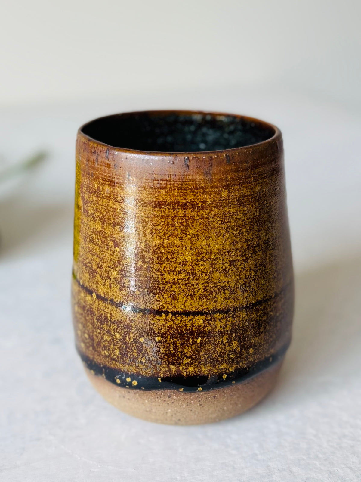 Cosmic Gold Dust Tumbler