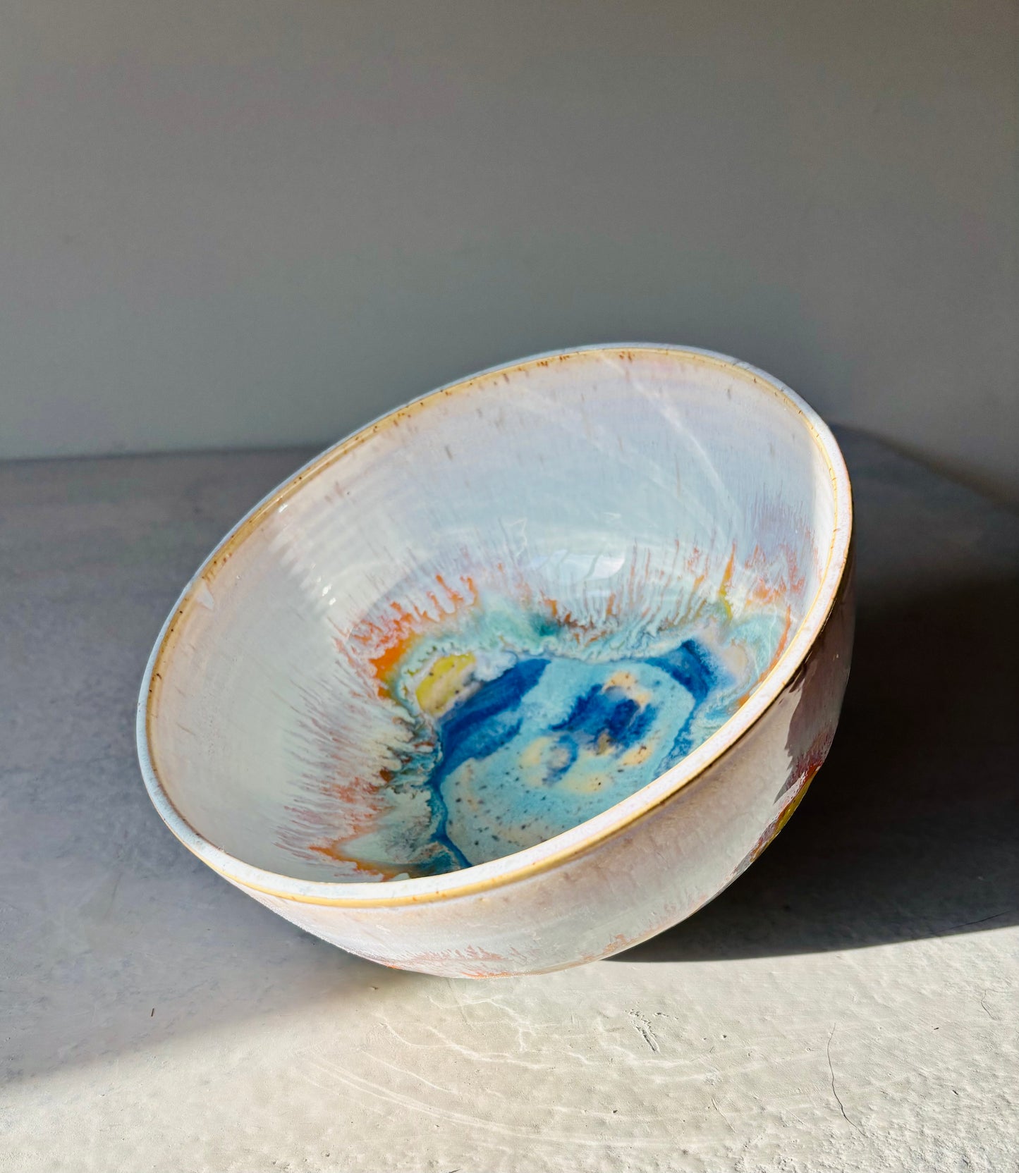 Pastel Rainbow Serving Bowl (9 cups)