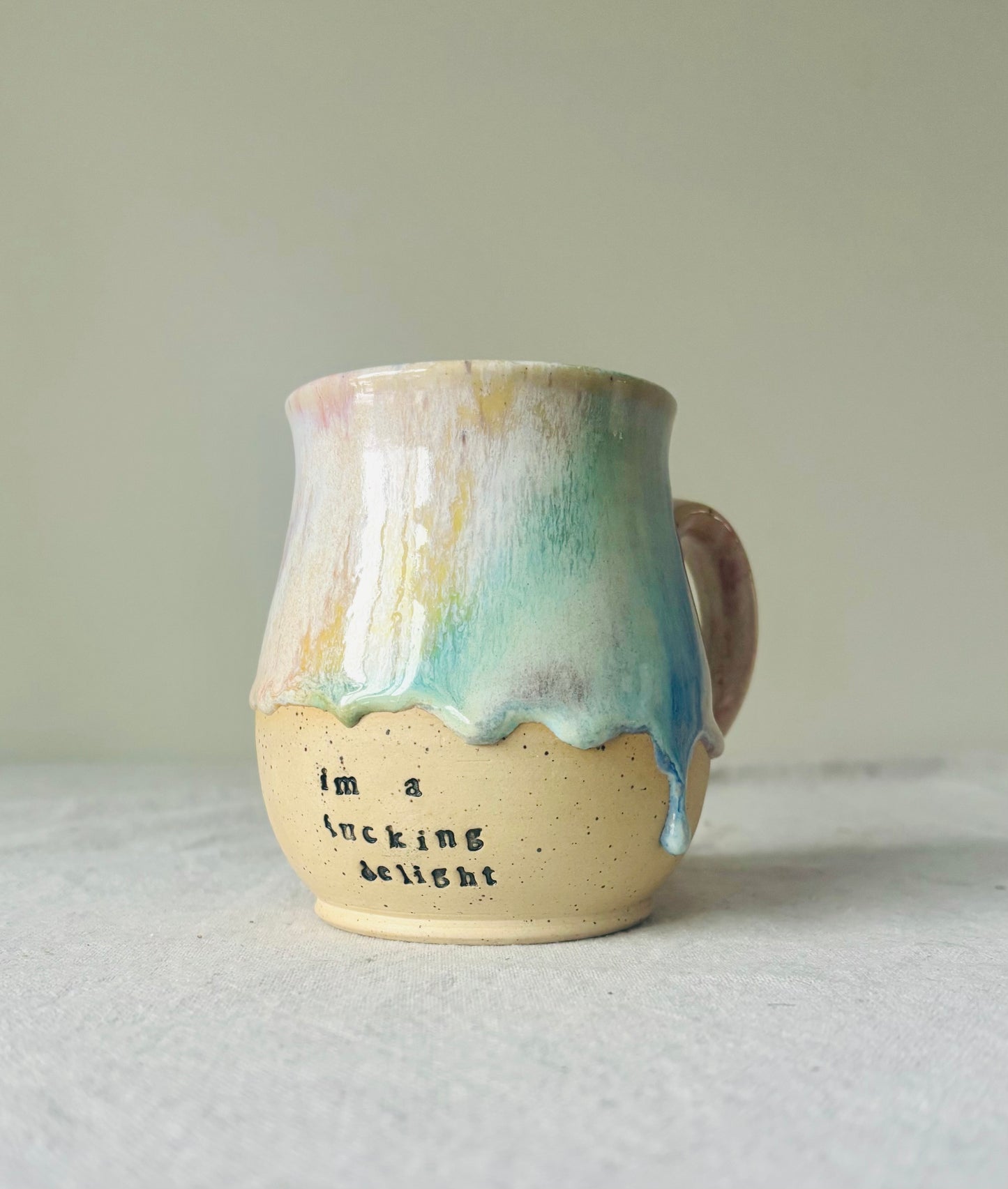 Pre-order I’m a Fucking Delight Rainbow Mug (15-16 fl oz) (8-12 weeks)