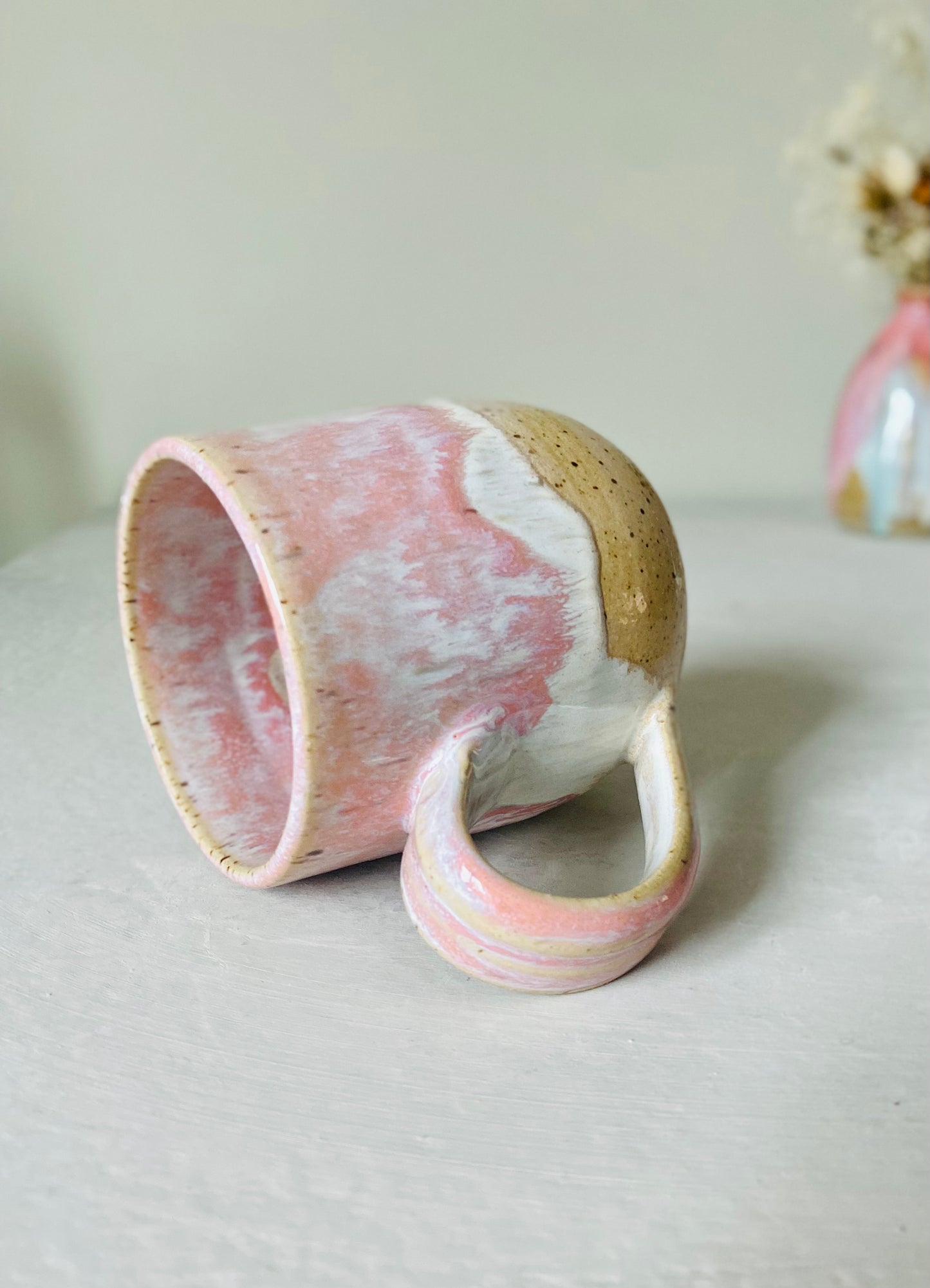 13 oz Perfectly Pink Speckled Mug