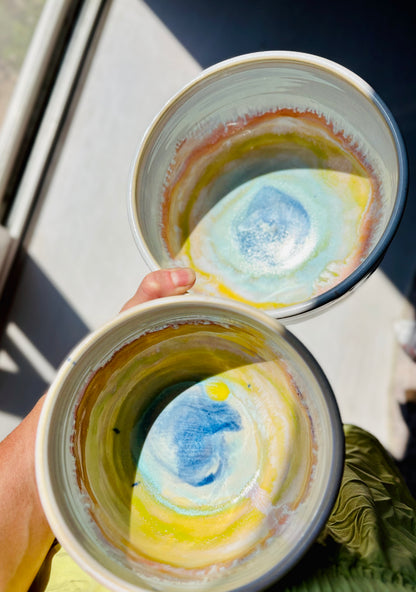 Pastel Rainbow Serving Bowl (5.5 Cups)