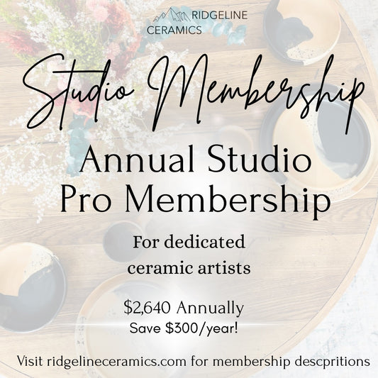 Studio Pro Membership Billed Yearly Save $300/year!