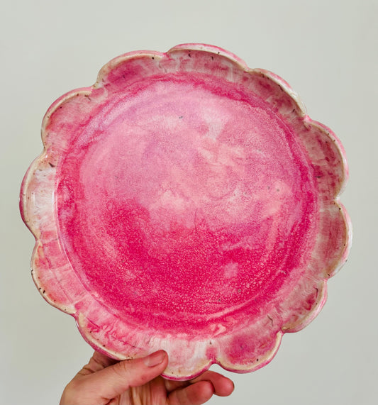 Pink Petal Plate