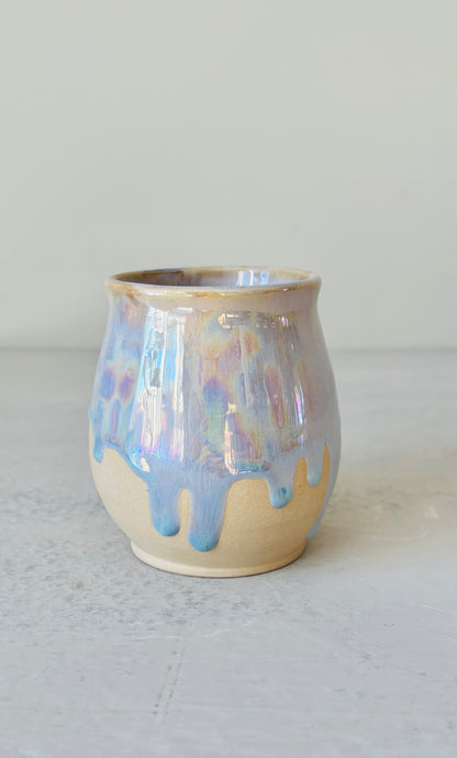 Iridescent Cotton Candy Bubble Mug