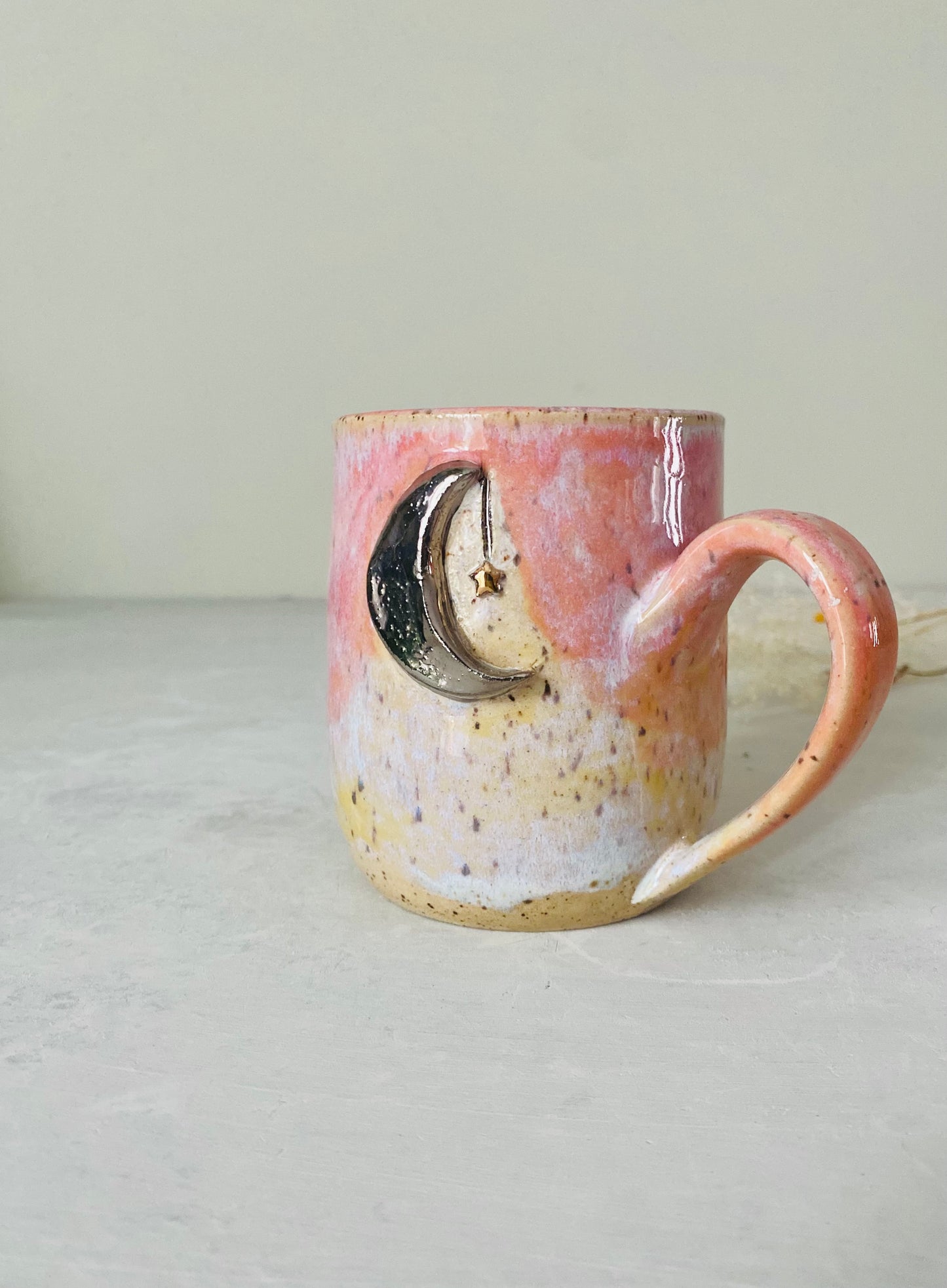 Hanging Star Moon Mug