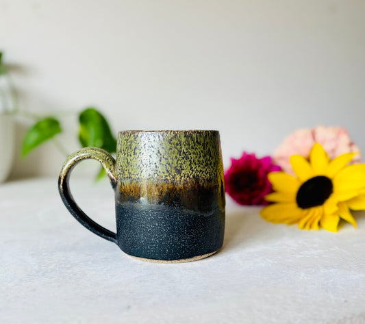 Chrome Green & Copper Mug
