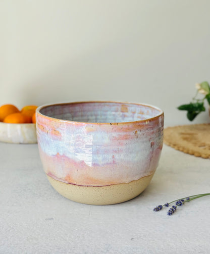 Serving Bowl in Pastel Peach (12 cups)