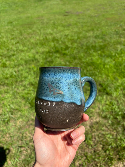 Absolutely the Fuck Not 22k Gold Butterfly Mug