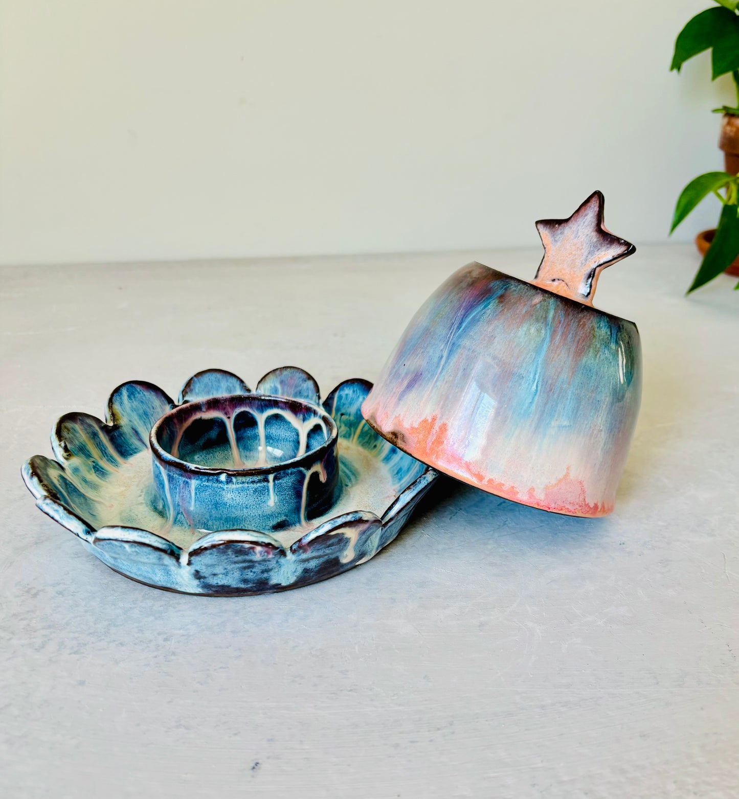 THE STAR Butter Dish