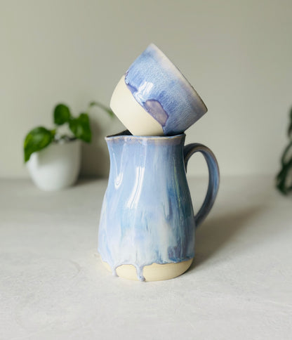 4 Cup Pastel Periwinkle Pitcher