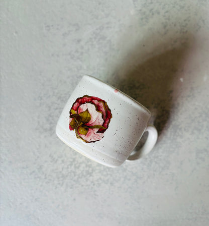 Vintage 22k Gold Peony Mug 4