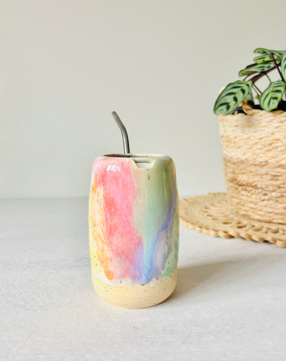 Floating Rainbow Double Sided Grip Tumbler (13 fl oz)