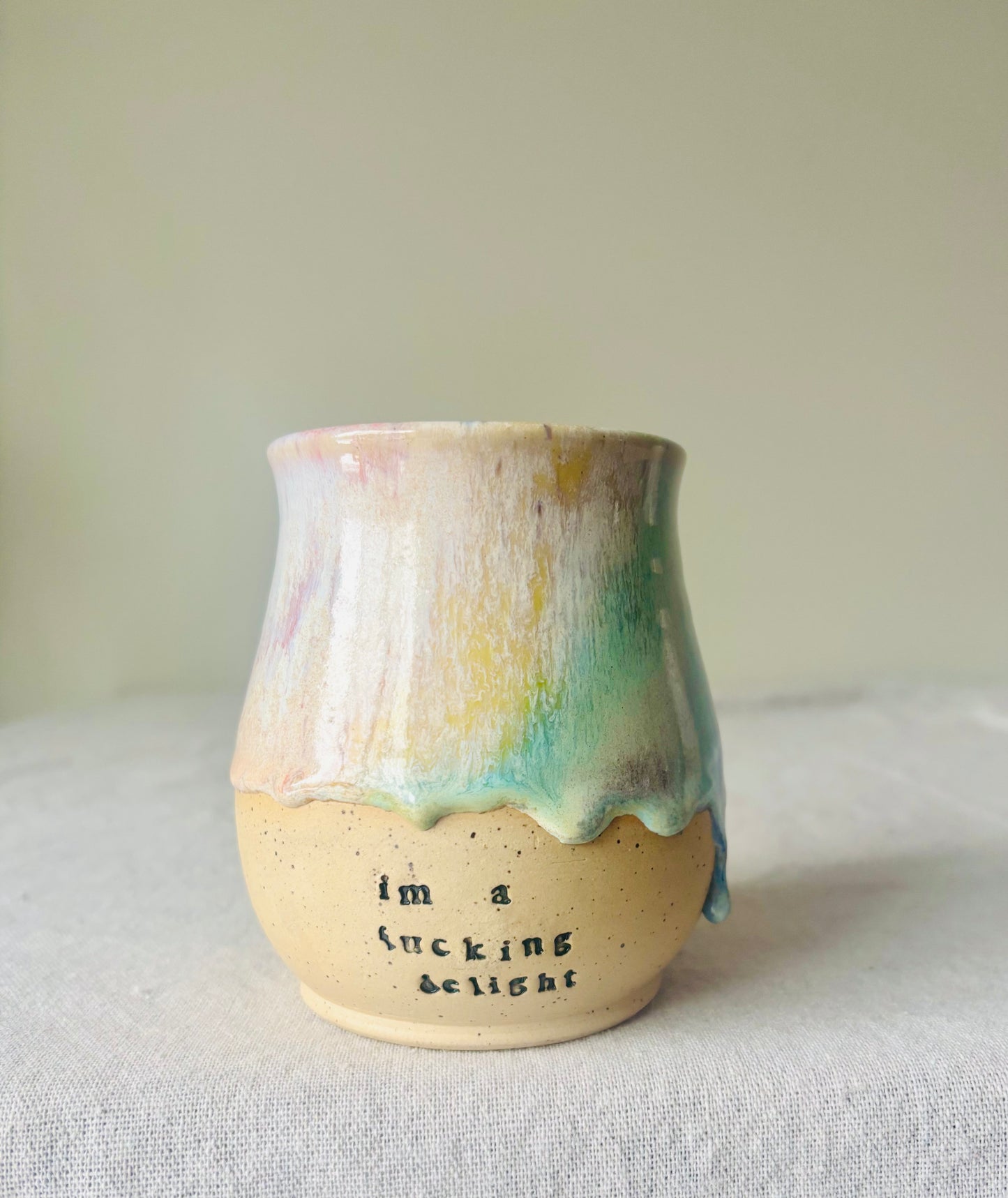 Pre-order I’m a Fucking Delight Rainbow Mug (15-16 fl oz) (8-12 weeks)