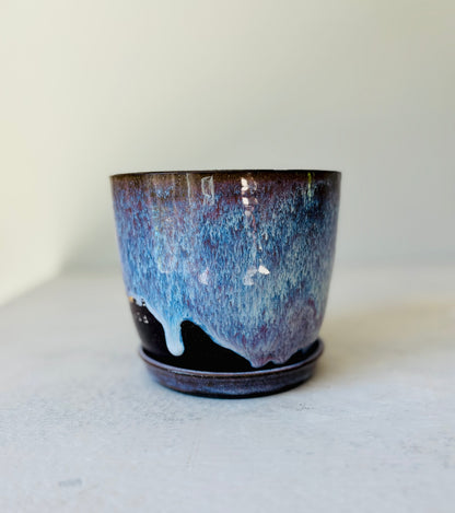 Flower Child 22k Gold Planter (~ 6 cups)