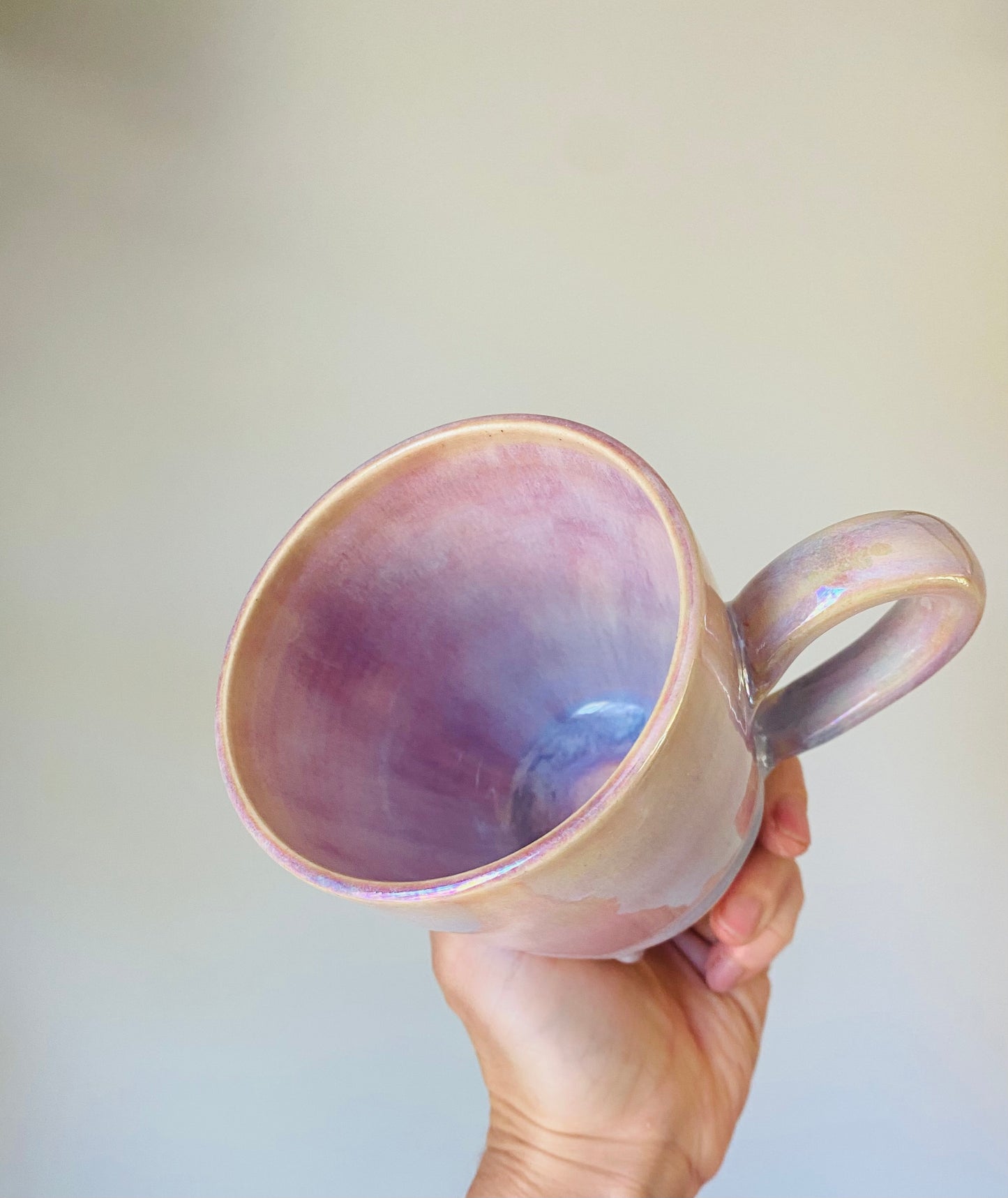 Pre-Order for 12-14oz Iridescent Cotton Candy Mug