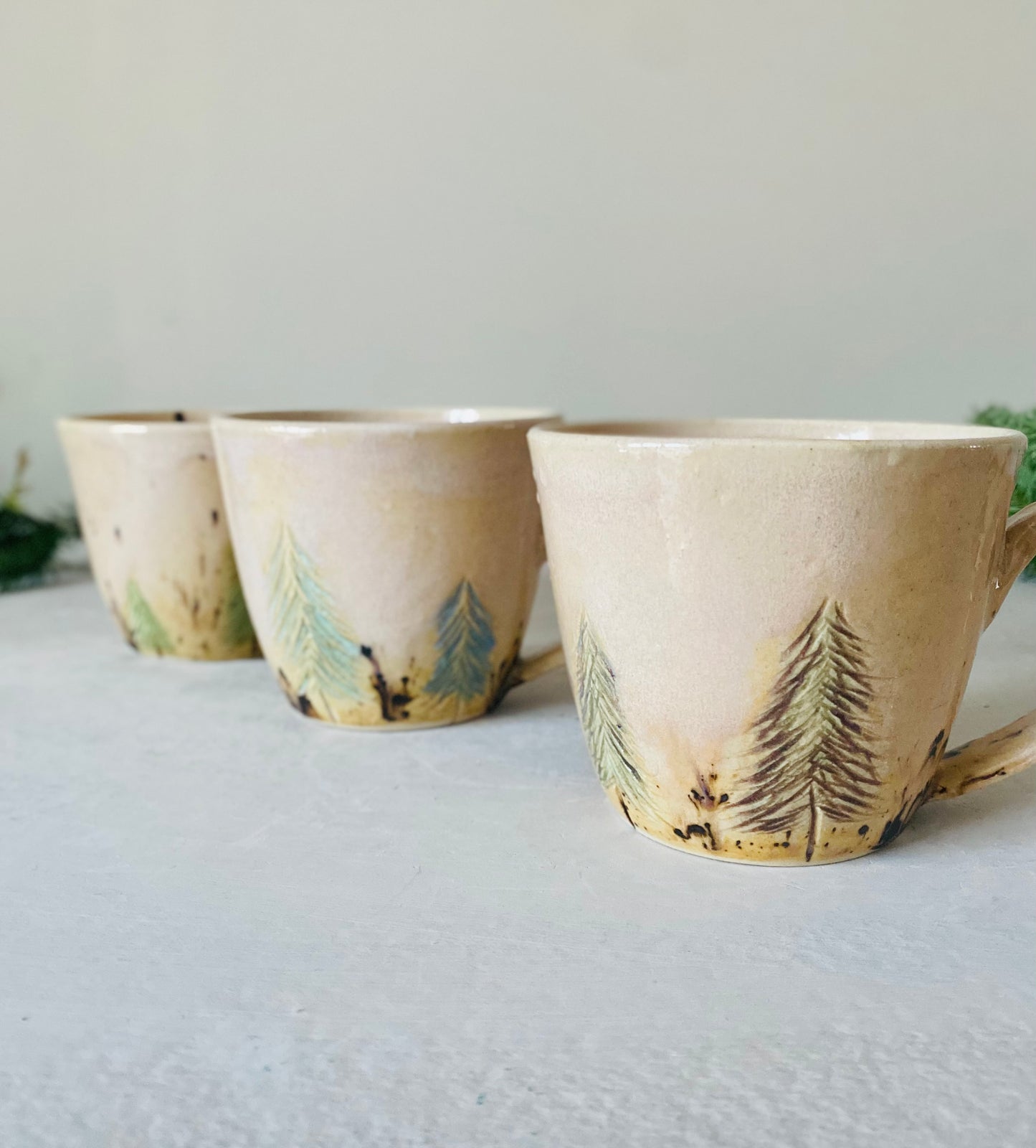 14 oz Evergreen Tree Mug 3