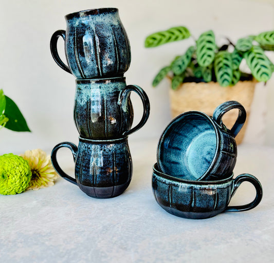 Haunted Forest Pumpkin Cappuccino Mug  (12 fl oz)