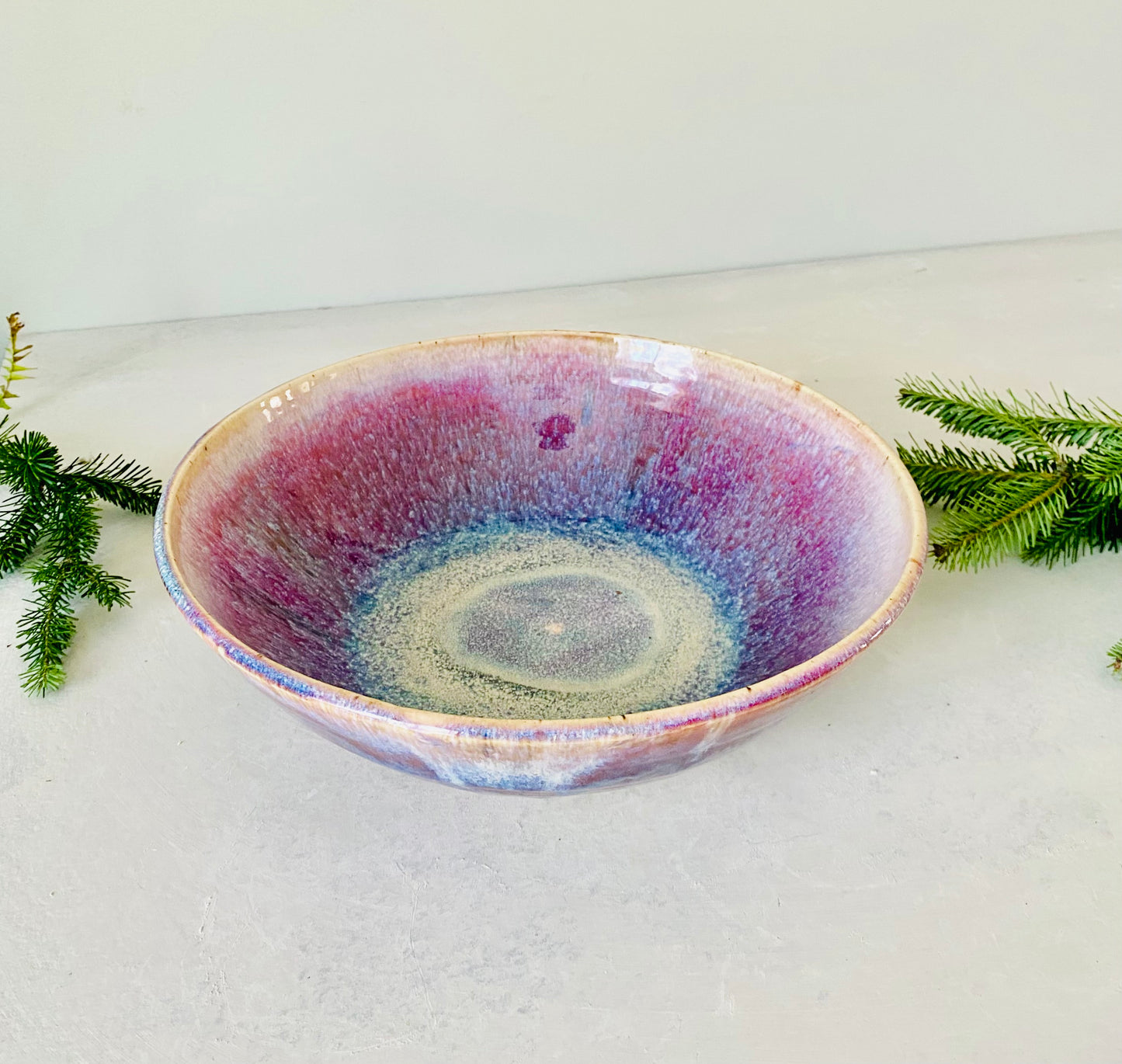 12 Cup Winterberry Serving Bowl