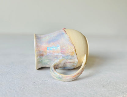 Iridescent Rainbow Drippy Absolutely the Fuck Not Mug Xtra (15 fl oz)